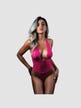Body Dentelle Coeur Rose