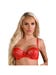 Soutien-Gorge Dentelle Florale Rouge & Argent