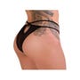 String Taille Haute Scarlett Noir