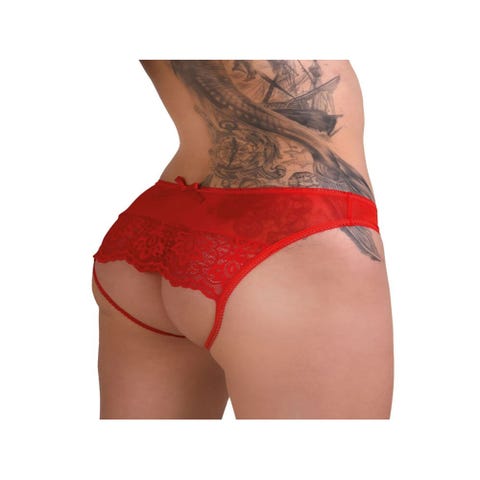 Culotte Ouverte Nicolette Rouge