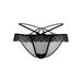 Culotte Echancrée Ouverte Taylor Noire