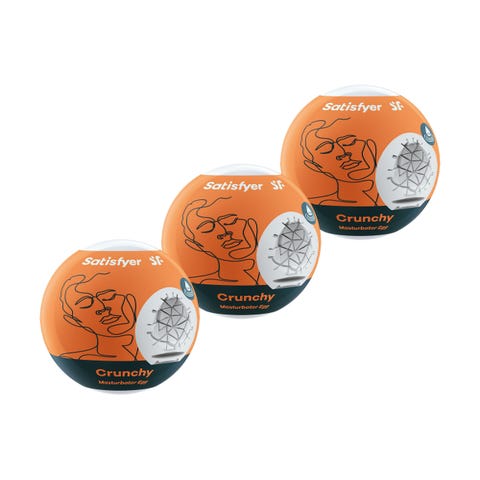 Masturbateur Satisfyer Eggcited Crunchy Pack de 3