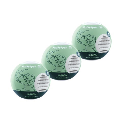 Masturbateur Satisfyer Eggcited Riffle Pack de 3