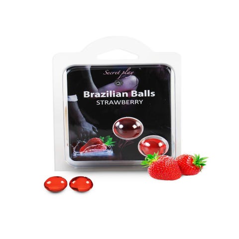 Boules de Massage Aromatisées Brazilian Balls x2