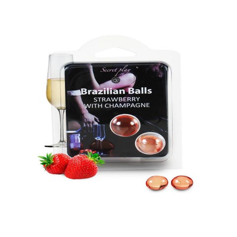 Boules de Massage Aromatisées Brazilian Balls x2