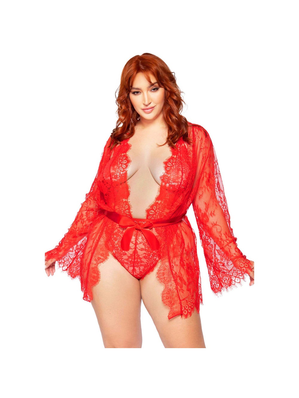 Body & Déshabillé 86112X Dentelle Rouge GT 2