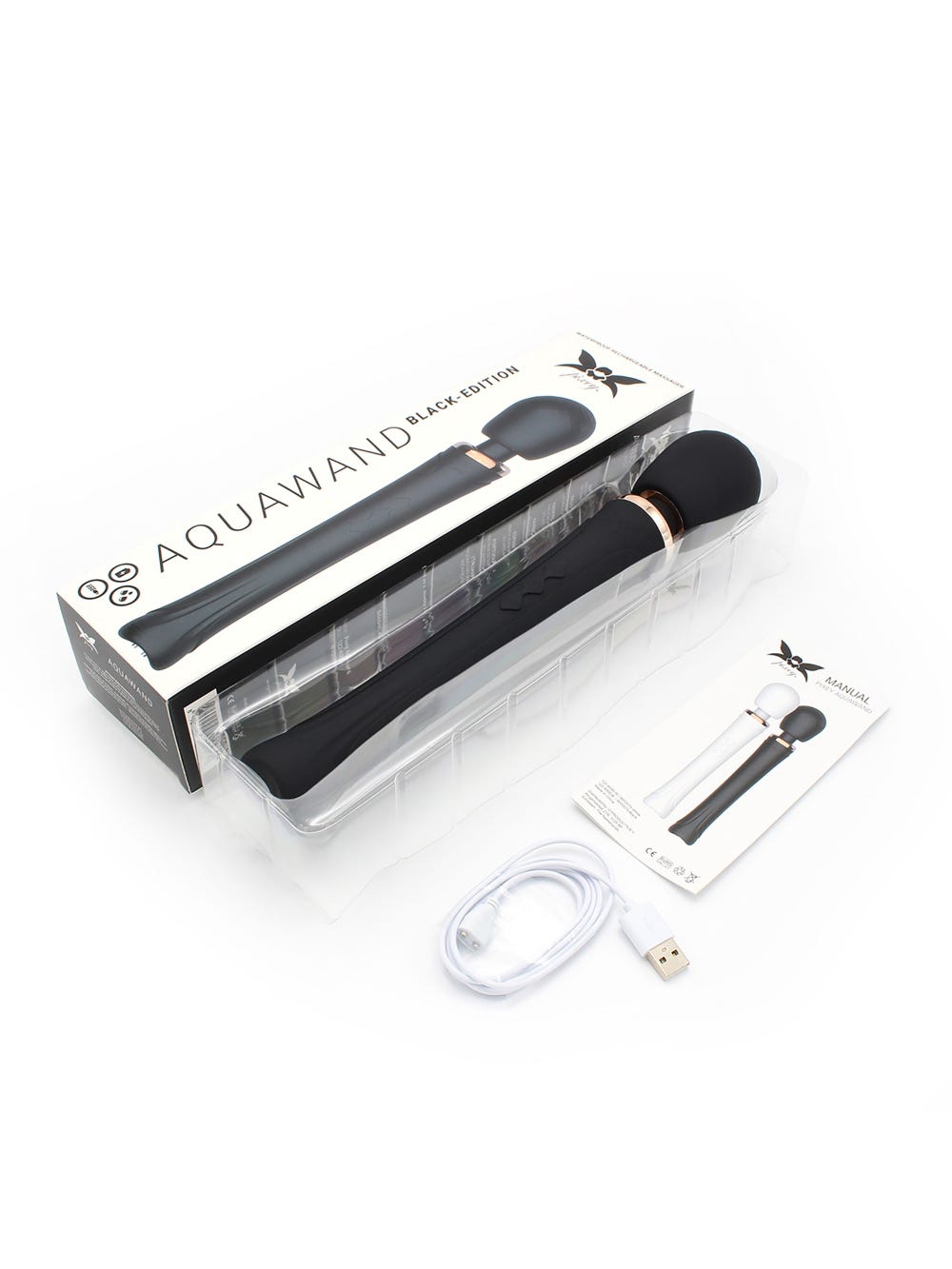 Vibromasseur Wand Aquawand Black Edition