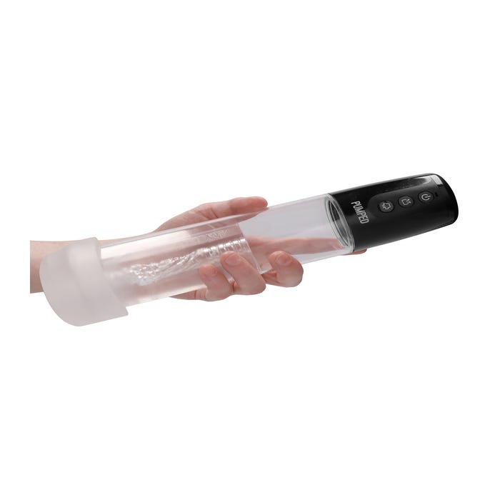 Pompe à Pénis & Masturbateur Automatique Cyber Pump