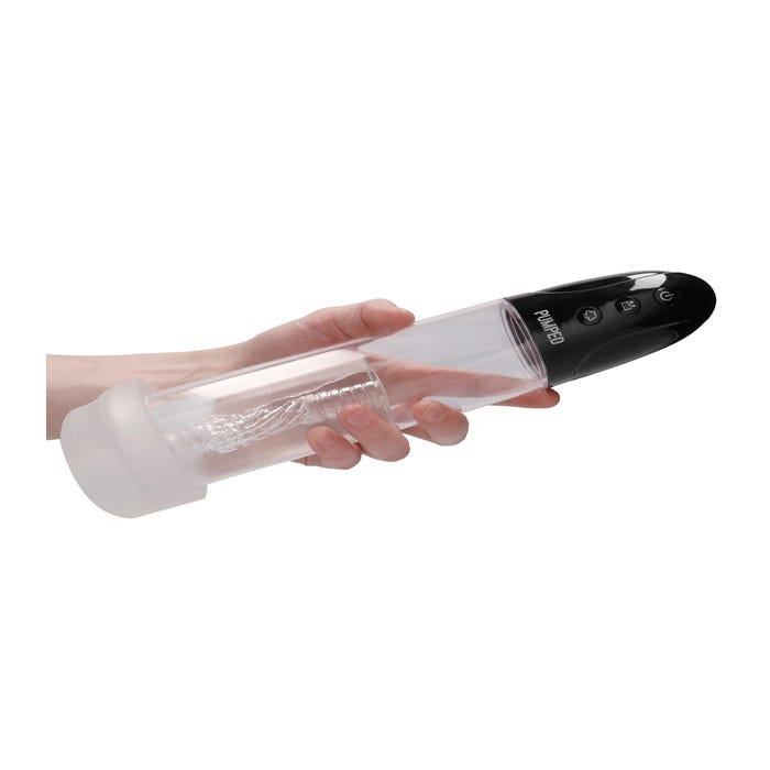 Pompe à Pénis & Masturbateur Automatique Rechargeable Cyber Pump