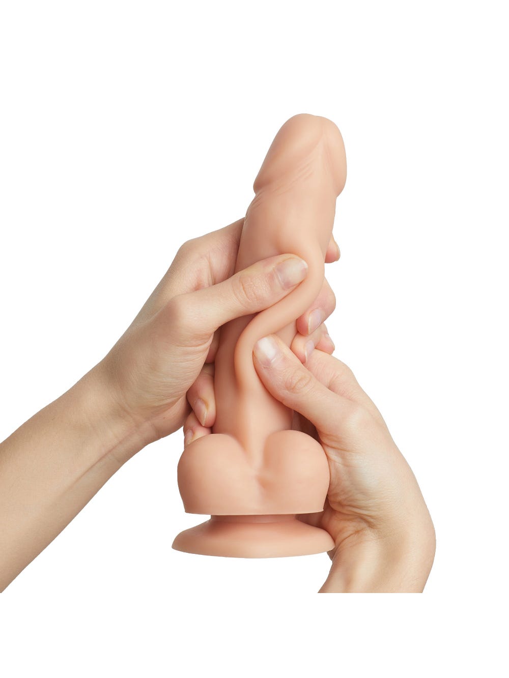Gode Ventouse Réaliste Strap-on-Me Sliding Skin XL