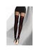 Collants Noeuds Amita 40 DEN Noirs & Rouges