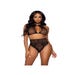 Ensemble 2 Pièces 81646 Dentelle Noir