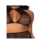 Ensemble 2 Pièces 81646 Dentelle Noir