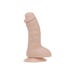 Gode Ventouse avec Testicules Brad 19 cm