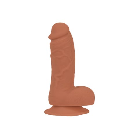 Gode Ventouse avec Testicules Steven 19 cm