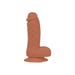 Gode Ventouse avec Testicules Steven 19 cm