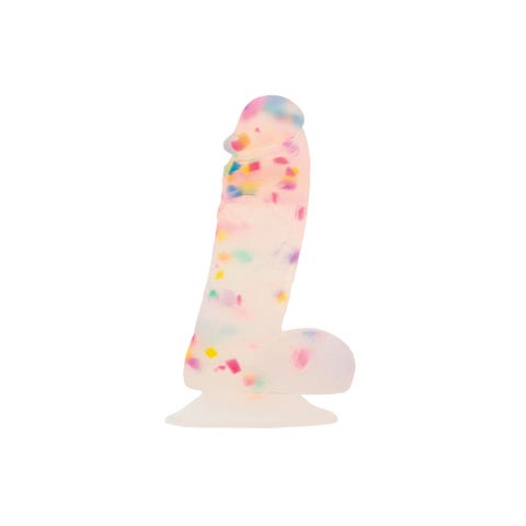 Gode Ventouse Party Marty Confetti 19 cm