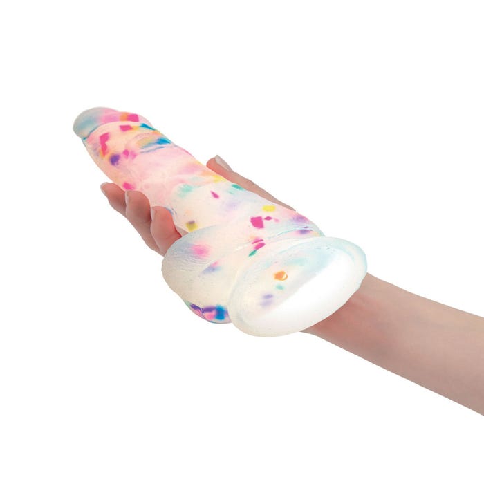 Gode Ventouse Party Marty Confetti 19 cm