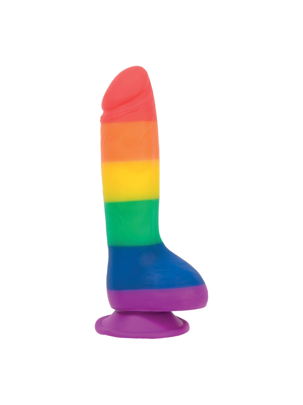 Gode Ventouse Rainbow Justin 20,3 cm