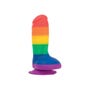 Gode Ventouse Rainbow Justin 20,3 cm