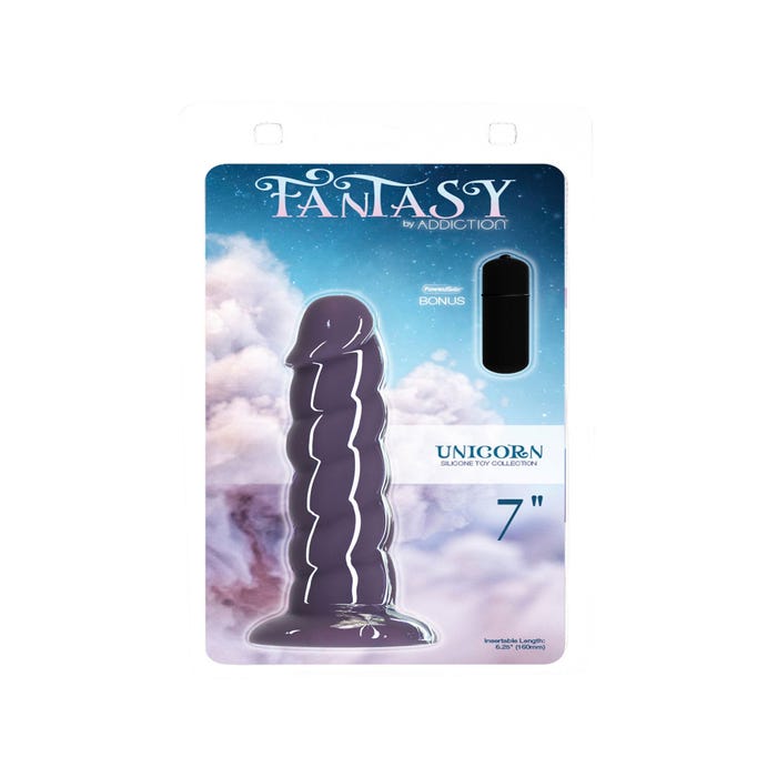 Dildo Ventouse Fantasy Unicorn 17,8 cm