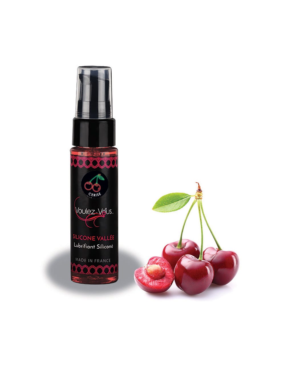 Lubrifiant silicone cerise Silicone Vallée 35 ml main product photo