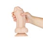 Gode Ventouse avec Testicules Girthy Roman 20,3 cm