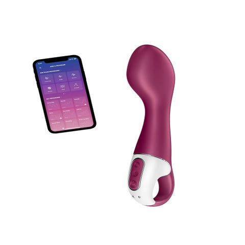 Vibromasseur Point G Connecté Chauffant Satisfyer Hot Spot