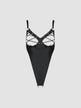 Body Ouvert Celine Leather Collection Noir