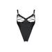 Body Ouvert Celine Leather Collection Noir