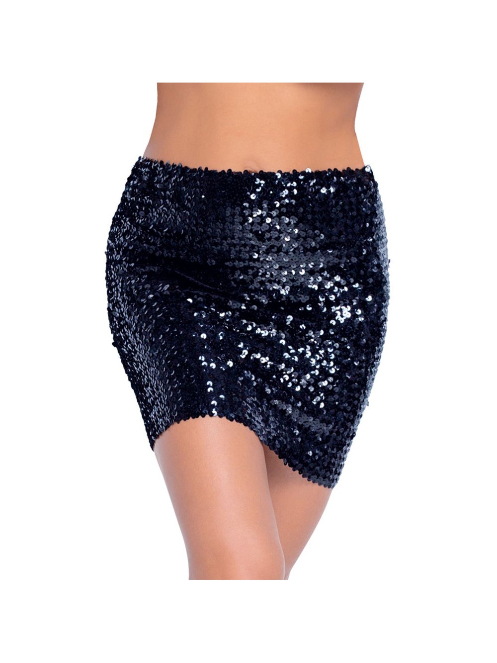 Jupe Sequins Noire 2