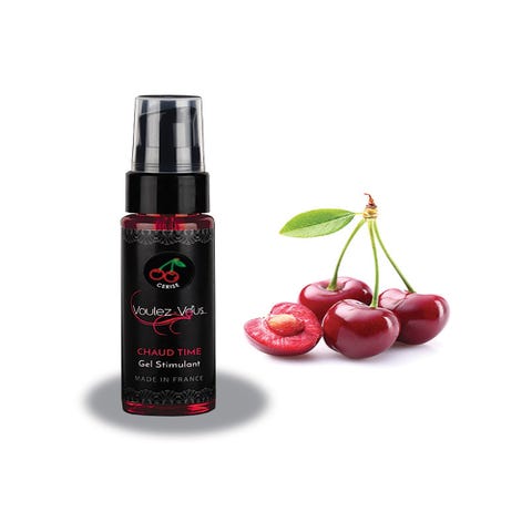 Gel Stimulant pour Homme Chaud Time Cerise