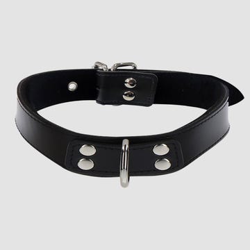 Collier BDSM Elegant D-Ring Luxury Bondage