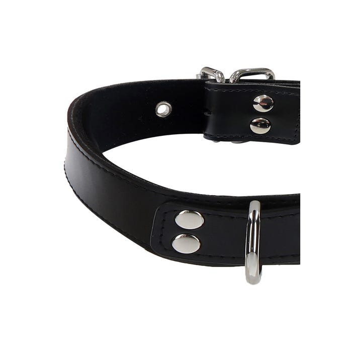 Collier BDSM Elegant D-Ring Luxury Bondage