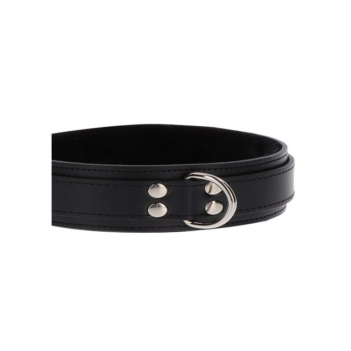 Collier BDSM Heavy D-Ring Luxury Bondage