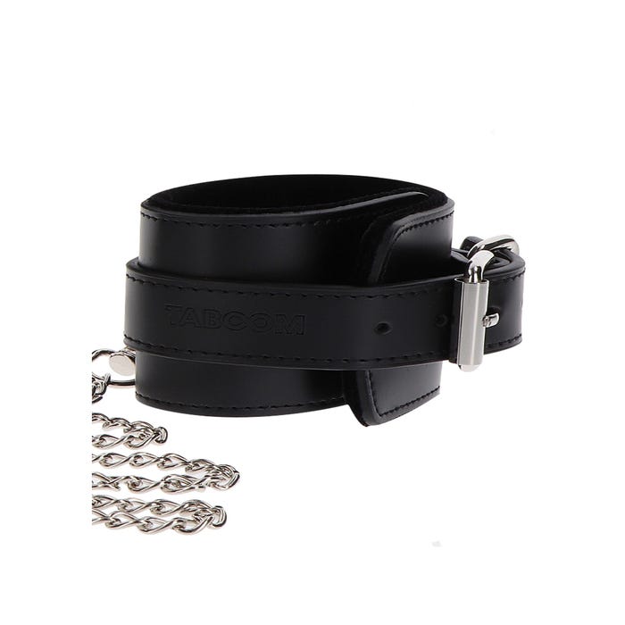 Kit Collier BDSM Heavy D-Ring et Menottes Luxury Bondage