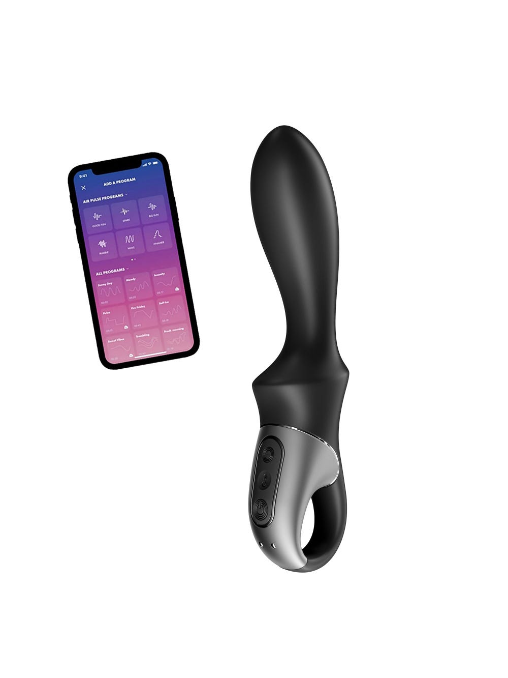 Vibromasseur Connecté Chauffant Satisfyer Heat Climax main product photo