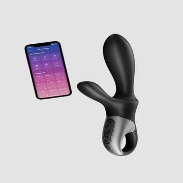 Vibromasseur Rabbit Connecté Chauffant Satisfyer Heat Climax +