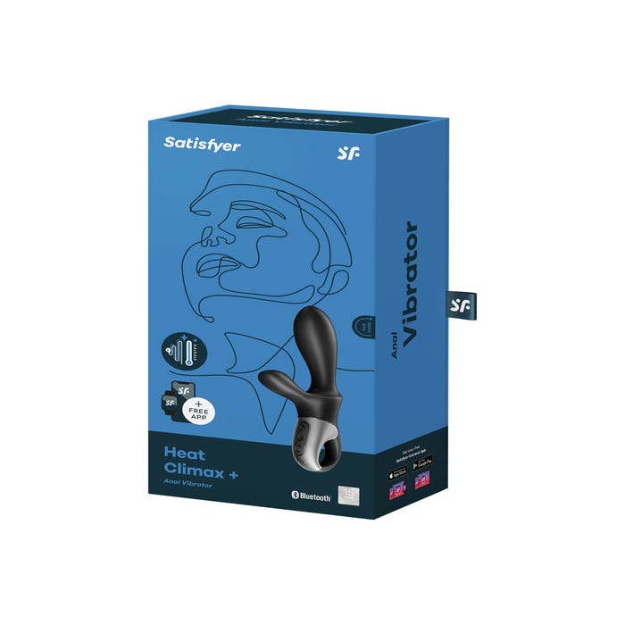Vibromasseur Rabbit Connecté Chauffant Satisfyer Heat Climax +
