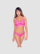 Ensemble 2 Pièces Brassière Dentelle Rose