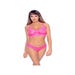 Ensemble 2 Pièces Brassière Dentelle Rose