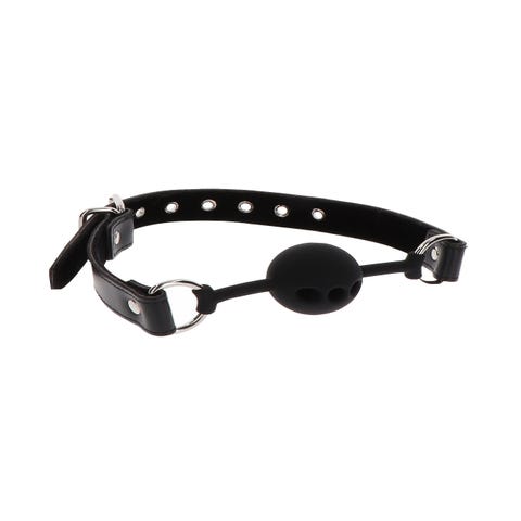 Bâillon Boule Silicone Luxury Bondage