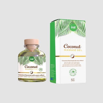 Gel de Massage Embrassable Chauffant Noix de Coco 30 ml