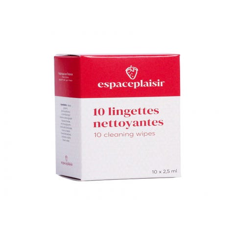 Lingette Nettoyante pour Sextoys x10
