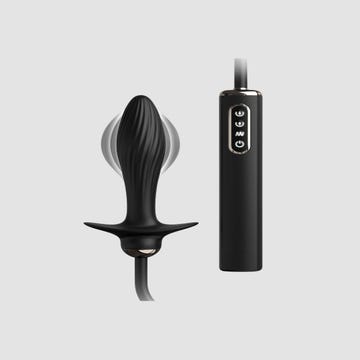 Plug Anal Vibrant Gonflable Auto-Throb Anal Fantasy Elite