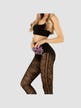 Collant Floral Lush Garden 30 DEN Noir