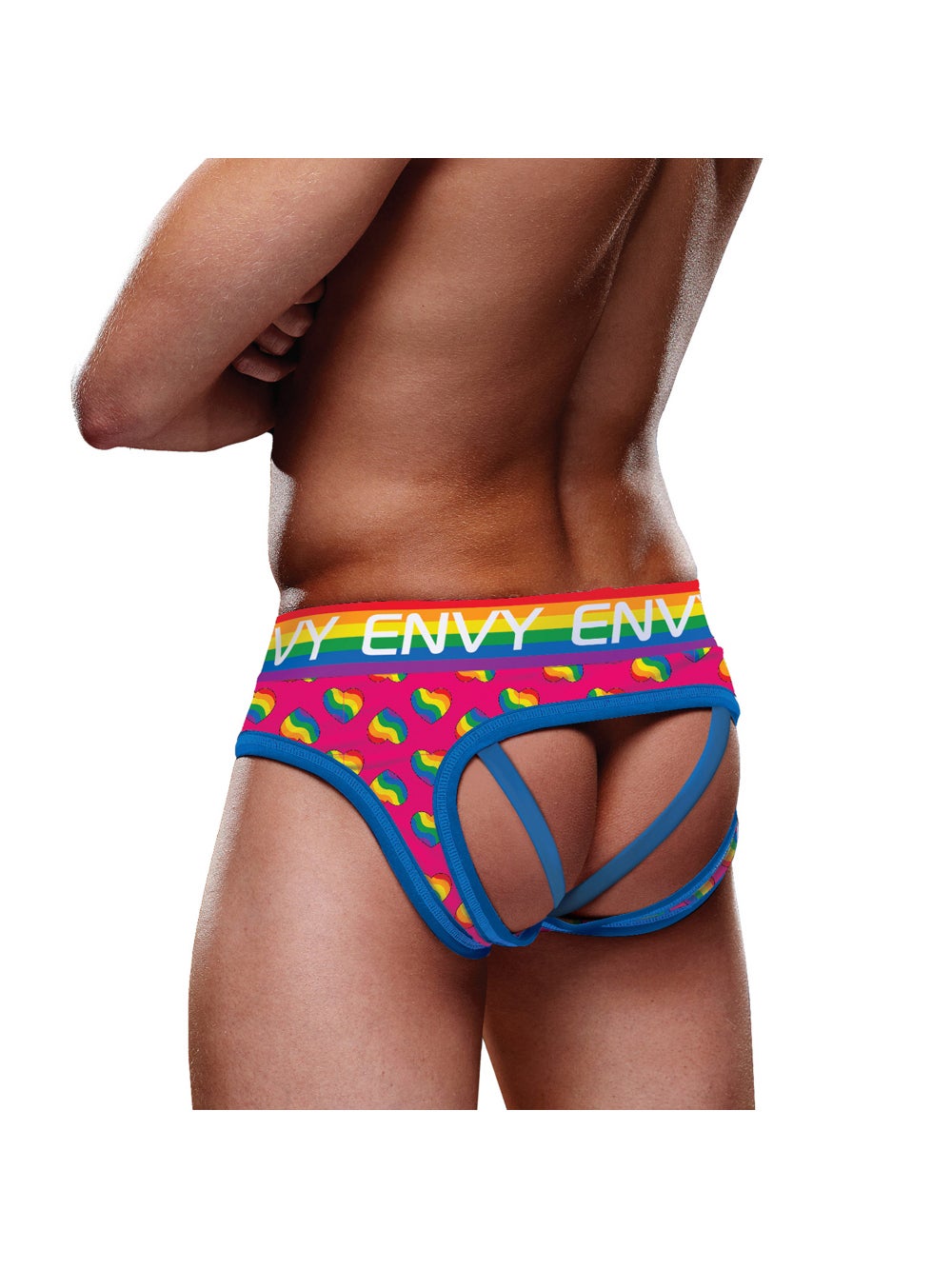 Jockstrap Rainbow Hearts 2