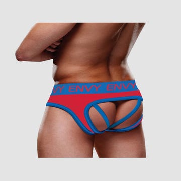 Jockstrap Solid Rouge & Bleu