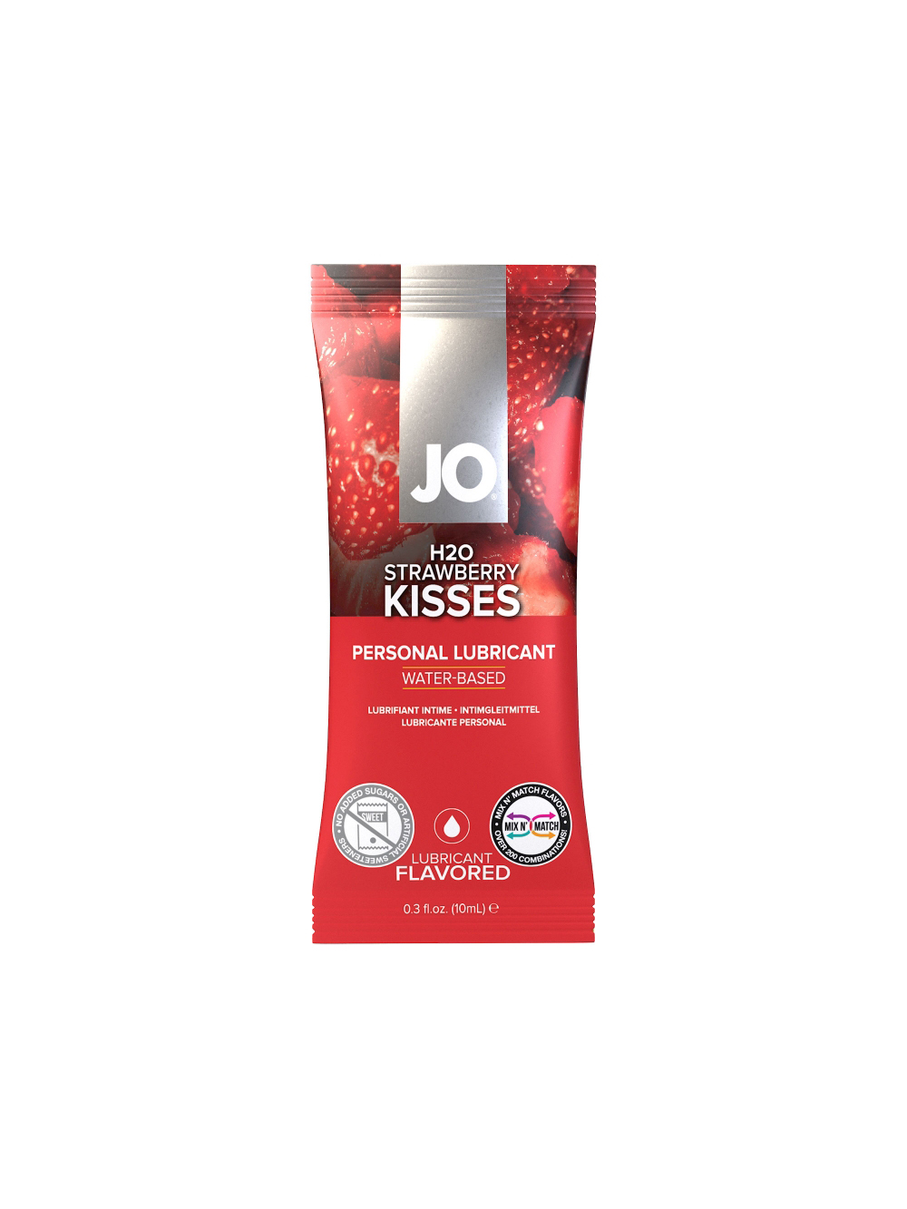 Lubrifiant Eau H2O Strawberry Kisses 10 ml