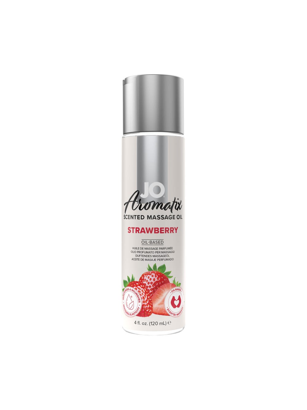 Huile de Massage Parfumée Aromatix Fraise 120 ml main product photo